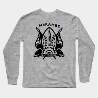 Harambe Crest Long Sleeve T-Shirt